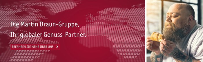 Profi-Produkte in perfekter Handwerksqualität und großer Vielfalt sind für uns selbstverständlich. Ganz besonders stolz sind wir auf unsere Tradition, unsere Innovationsfähigkeit und auf unsere Leidenschaft für den Genuss.